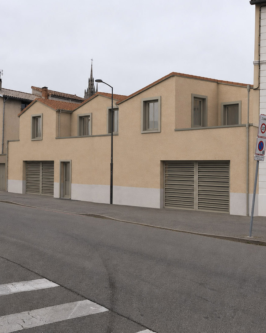 Création de 3 logements – Bourg de péage